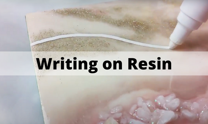 How To WRITE On RESIN ART| BEST Resin Markers for 2025